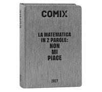 COMIX Agenda 2027 journalier 16 mois, pour écoles moyennes et supérieures, avec couverture rigide, 576 pages avec graphiques et bandes dessinées, idéal pour garçons et filles, format mini 11 x 15,3 cm