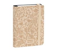 COMIX Special, Mignon Agenda 2024, 12 mois, journalier, avec passant élastique porte-crayon ou stylo, fermeture avec élastique et signet, 384 pages, format 9 x 12,5 cm, rose