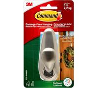 Command 1 crochet 2 bandes Outdoor Forever Classic Grand crochet en métal