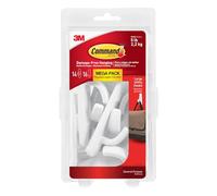 Command 17003ES Grand crochet avec 2 bandes adhésives, 17003-MPES