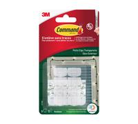 Clips lumineux 3M Command Outdoor, 17017CLR-AWPU x12 morceau