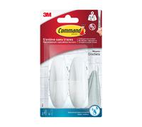 Command™Crochet Design plastique Blanc Moyen Modèle