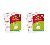 Command Languettes Accroches Tableaux Moyen Modèle, 8 x 2 Languettes, 5,4 kg, Blanc & Languettes Accroches Tableaux Petit Modèle, Blanc - 8 x 2 Languettes - Fixation sans Dommage