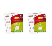 Command Languettes Accroches Tableaux pour Cadres Fins, Blanc, PH207-14EU & Languettes Accroches Tableaux Moyen Modèle, blanc, PH204-8EU