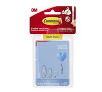 3M Strips Command, pack multiple transparent Contenu: 16 parties