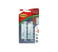 Command Outdoor Deko-Clip Small 17017AW Clip mural blanc (pack de 8)