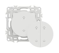 Commande centralisée connectée 1 poste Schneider Electric Wiser Odace blanc
