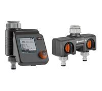Programmateur d'arrosage Select & répartiteur 2 voies GARDENA - Action