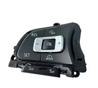 Commande de Boutons Multifonctions au Volant Pour VW Pour Golf | Couvercle bouton commutation volant multifonction, lunette CNL 5G0959442K.(Left-1PC-MODE)