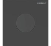 Geberit - Commande électronique de chasse d’eau d'urinoir type 40, alimentation secteur, easy to clean, Bluetooth, noir mat 116.024.14.1