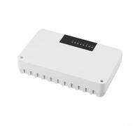 Commande de chauffage central 5/8 zones Contrôleur pour système d'eau chaude Chauffage au sol avec entraînement de valve de pompe et affichage LED 177 x 110 mm (5 zones)