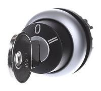 Commande de commutateur à 3 positions Eaton avec clé à retour automatique M22-WS3 (216894)