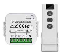 Commande de volet roulant sans fil - Virex® - Récepteur radio RF - Compatible moteurs 4 fils - Installation facile