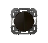 Commande d'éclairage - Double va-et-vient - Dooxie - Noir LEGRAND
