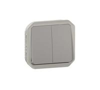 Commande double étanche Plexo 10A - Legrand