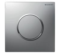 Geberit - Plaque de commande pour urinoir, easy to clean, chrome mat 116.015.JQ.1