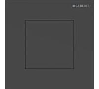 Commande d'urinoir Geberit pneumatique type 40 square noir mat - GEBERIT 116.217.14.1