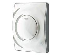 Commande d'urinoir Grohe Surf avec bouton-poussoir chromé mat - 37018P00