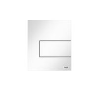 Commande d'urinoir TECEsquare avec cartouche métal blanc