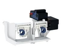 Commande électronique Geberit pour WC, alimentation au réseau, pour réservoir de chasse encastré Sigma 12 cm, pour poussoir radio, 115897006 - CM