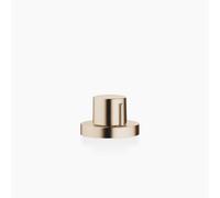 Commande excentrée Dornbracht avec bouton rotatif, 10710970-46, Couleur: Champagne brossé