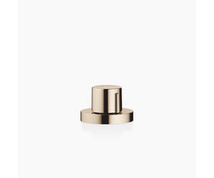 Commande excentrée Dornbracht avec bouton rotatif, 10710970-47, Couleur: Champagne