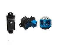 Commande Fenêtre Électrique Bouton Verrouillage Porte Console Levage En Verre Pour JAC SEI3 T5 T8 3750030U2260 3750200U2210 Interrupteur Vitre Électrique(Café)