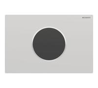 Commande Geberit élec secteur DT Sigma10 ronde Sig12 chromé mat laqué - GEBERIT 115.907.JQ.6