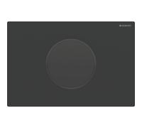 Commande Geberit élec secteur DT Sigma10 ronde Sig12 noir mat noir - GEBERIT 115.907.16.6