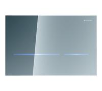 Commande Geberit élec secteur DT Sigma80 carrée Sig8 verre réfléchissant - GEBERIT 116.092.SM.6