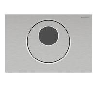 Commande Geberit électronique secteur DT Sigma10R man Sig8 brossé - GEBERIT 115.856.SN.6