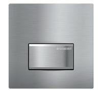 Commande Geberit pour urinoir avec déclenchement pneumatique du rinçage, plaques de déclenchement type 50, 116016GH5, Couleur: chromé brossé - CM