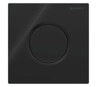 Geberit - Plaque de commande pneumatique pour urinoir Type 01 116.011.DW.5 Noir profond