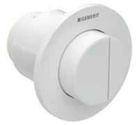 Geberit WC control Typ 01 116044111 pneumatique, plastique, blanc chasse, saillant, match2 alpine