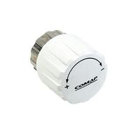 COMMANDE MANUELLE MODEL 505 AVEC ECROU METAL CONNEXION ROBINET M30x1,5 BLANC COMAP FRANCE