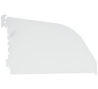 Commande murale 10-dv-009 B séparateur pour étagère étagère pour assemblage avec panneau perforé et fente Outil Board, 22,9 cm, 10-DV-009 W
