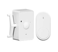 Commande par bouton | Dispositif de commande à bouton automatique sans câblage - Bouton poussoir à distance,Pour mur chambre à coucher éclairage de lieu de travail maison salon garage