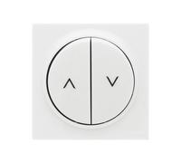 Commande volet roulant blanc 1 poste Fontini Neo Evo