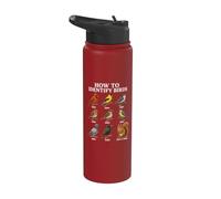 Comment identifier les oiseaux - Birdwatcher Funny Bird Lovers Stainless Steel Insulated Water Bottle