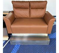 Commercial Billiard Viewing Sofa, Durable PU Leather Billiard Viewing Sofa, Comfort Upholstered Seating for Pub Club Game House(C)