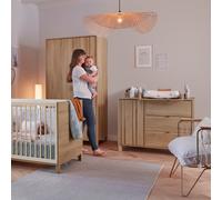 Commode 1 porte 3 tiroirs avec plan à langer Calypso