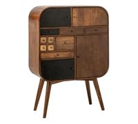 Commode 13 Tiroirs en Bois Sixty 134cm Naturel