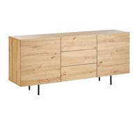 Commode 2 portes KENORA Marron clair