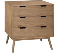 Commode BALI 3 tiroirs cirée -