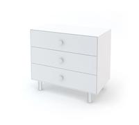 Commode 3 Tiroirs Classic Blanc