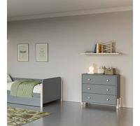 Commode 3 Tiroirs - Gamme Daphné Vert Kaki TU