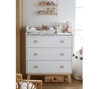 Commode 3 tiroirs LIGNE GRANDE OURSE blanc TU