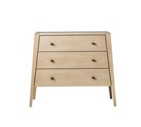 Commode 3 tiroirs Linea bois de chêne