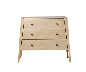 Commode 3 tiroirs Linea bois de chêne