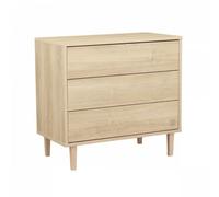 Commode 3 Tiroirs Paloma Bois